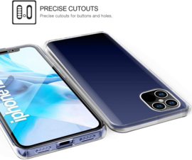 iPhone 12 / 12 Pro 360° Ultra Clear Hybrid PC + TPU Hoesje