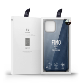 iPhone 14 / 16e Dux Ducis Fino Hybrid Back Case Blauw