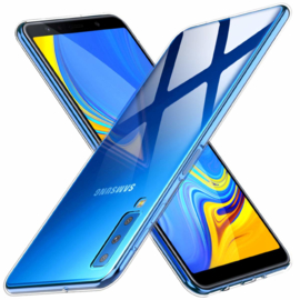 Galaxy A7 (2018) Premium Transparant Soft TPU Hoesje