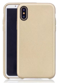 iPhone Xs Max Leren Back Cover Hoesje 5 Kleuren