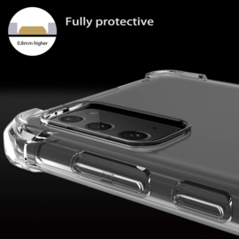 Galaxy Note 20 Transparant Soft TPU Air Cushion Hoesje
