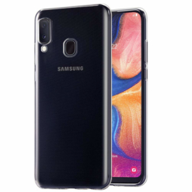 Galaxy A20E Premium Transparant Soft TPU Hoesje