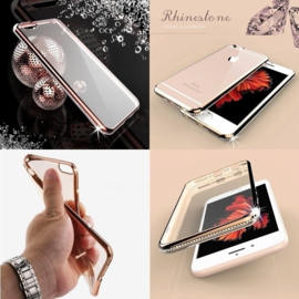 iPhone 6 / 6S Bling Hoesje Met Bergkristallen Strass-Steentjes
