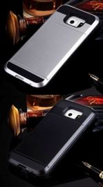 Galaxy S7 Edge Slide Armor Hoesje Met Pashouder