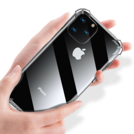 iPhone 11 Pro Transparant Soft TPU Air Cushion Hoesje