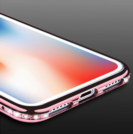 iPhone Xr Bling Hoesje Met Bergkristallen Strass-Steentjes