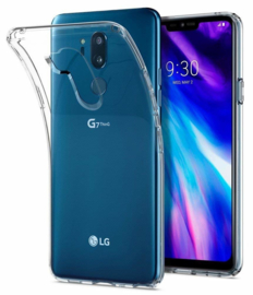 LG G7 ThinQ Premium Soft TPU Hoesje Transparant