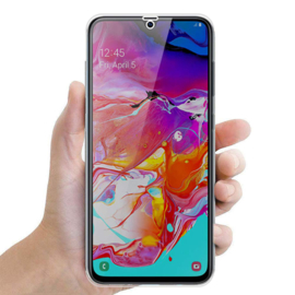 Galaxy A71 360° Full Cover Transparant TPU Hoesje