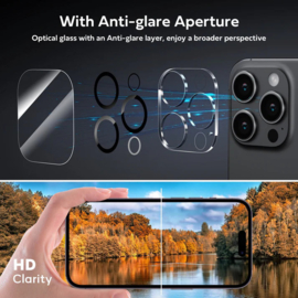 iPhone 16 Pro Camera Lens Tempered Glass Protector