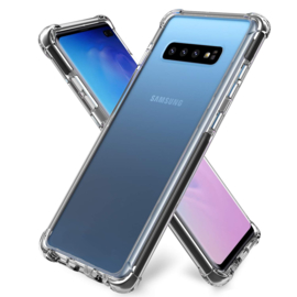 Galaxy S10 Plus Transparant Soft TPU Air Cushion Hoesje