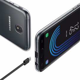 Galaxy J5 (2017) Soft TPU Hoesje Transparant