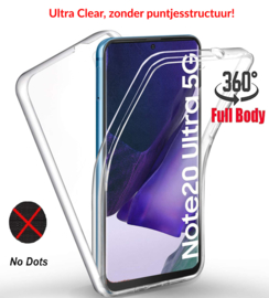 Galaxy Note 20 Ultra 360° Ultra Clear Hybrid PC + TPU Hoesje