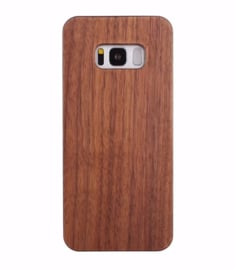 Galaxy S8 Plus Echt Houten Hoesje - Wood Case - 2 Houtsoorten