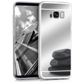 Galaxy S8 Plus TPU Bling Spiegel Hoesje 4 Kleuren