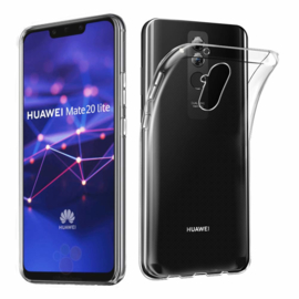 Huawei Mate 20 Lite Premium Transparant Soft TPU Hoesje