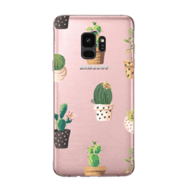 Galaxy S9 Soft TPU Hoesje Cactus Print