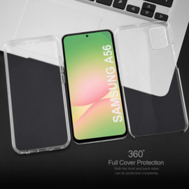 Galaxy A56 5G 360° Ultra Clear Hybrid PC + TPU Hoesje