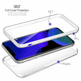 iPhone 11 Pro Max 360° Ultra Clear Hybrid PC + TPU Hoesje