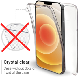 iPhone 12 Pro Max 360° Ultra Clear Hybrid PC + TPU Hoesje