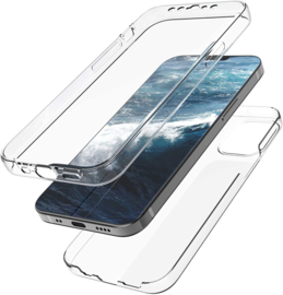 iPhone 12 Mini 360° Full Cover Transparant TPU Hoesje