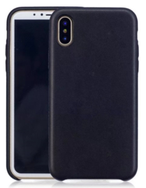 iPhone X / Xs Leren Back Cover Hoesje 5 Kleuren