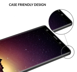 Galaxy Note 8 Privacy Case Friendly Tempered Glass Screen Protector