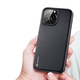 iPhone 14 Pro Max Dux Ducis Fino Hybrid Back Case Zwart
