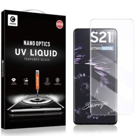 Galaxy S21 Ultra Premium UV Liquid Glue 3D Tempered Glass Protector