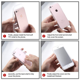 Galaxy S25 Ultra 360° Ultra Clear Hybrid PC + TPU Hoesje