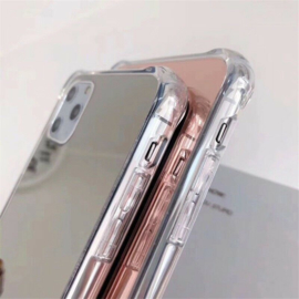 iPhone 11 Pro TPU Air Cushion Spiegel Hoesje 4 Kleuren