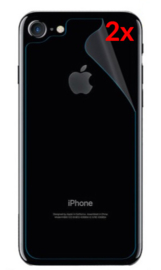 2 STUKS iPhone 7 / 8 / SE 2020-2022 Transparant Folie Achterkant Protector