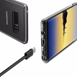 Galaxy Note 8 Soft TPU Hoesje Transparant