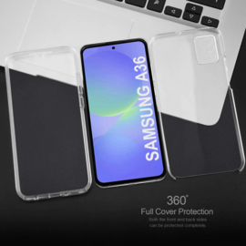 Galaxy A36 5G 360° Ultra Clear Hybrid PC + TPU Hoesje