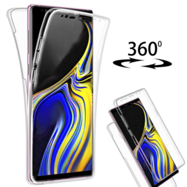 Galaxy Note 9 360° Full Cover Transparant TPU Hoesje