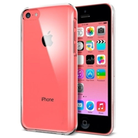 iPhone 5C Soft TPU Hoesje Transparant