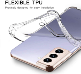 Galaxy S21 Plus Transparant Soft TPU Air Cushion Hoesje