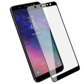 Galaxy A6 Plus (2018) Full Cover Full Glue Tempered Glass Protector