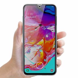 Galaxy A70 360° Full Cover Transparant TPU Hoesje