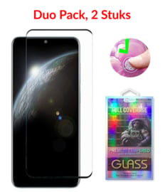 2 STUKS Galaxy S21 Ultra Case Friendly 3D Tempered Glass Screen Protector