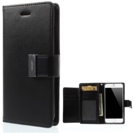 iPhone 6 / 6S Rich Diary Portemonnee Hoesje