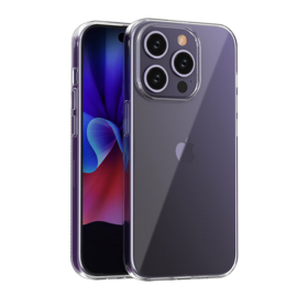 iPhone 15 Pro Premium Soft TPU Hoesje Transparant