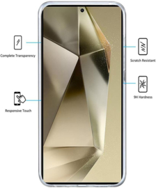 Galaxy S24 Ultra 360° Ultra Clear Hybrid PC + TPU Hoesje