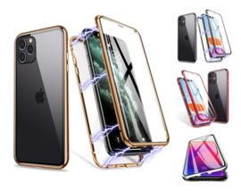 iPhone 11 Pro 360° Magnetisch Hoesje Dubbelzijdig Glas