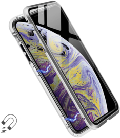 iPhone Xr 360° Magnetisch Hoesje Dubbelzijdig Glas