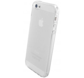 iPhone 5 / 5S / SE Soft TPU Hoesje Transparant Grijs