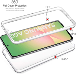 Galaxy A56 5G 360° Ultra Clear Hybrid PC + TPU Hoesje