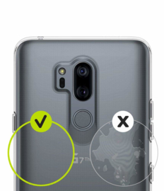 LG G7 ThinQ Premium Soft TPU Hoesje Transparant