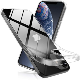 iPhone 12 Mini Premium Soft TPU Hoesje Transparant