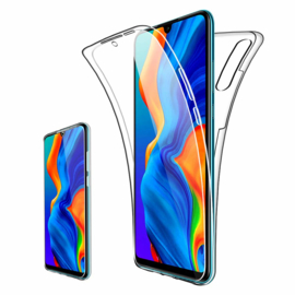 Huawei P30 Lite 360° Full Cover Transparant TPU Hoesje