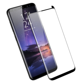 Galaxy S9 Plus Case Friendly 3D Curved Tempered Glass Screen Protector